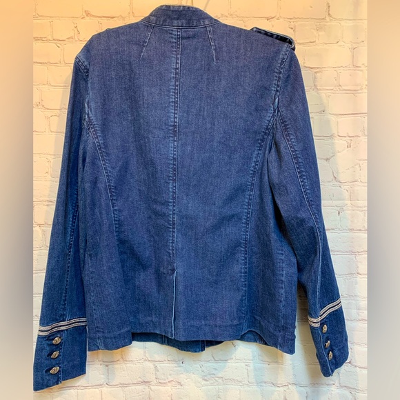 Lauren Ralph Lauren Blue Denim Jacket - Picture 6 of 7